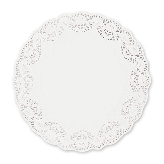 White Round Paper Doilies In Bulk