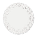 White Round Paper Doilies In Bulk