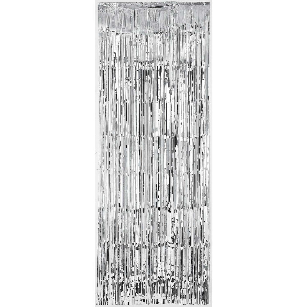 Silver Foil Metallic Curtain In Bulk