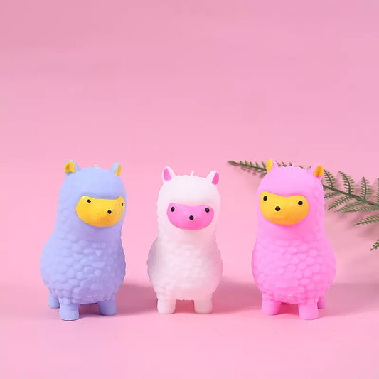 Alpaca Shaped Squishy Fidget Toy