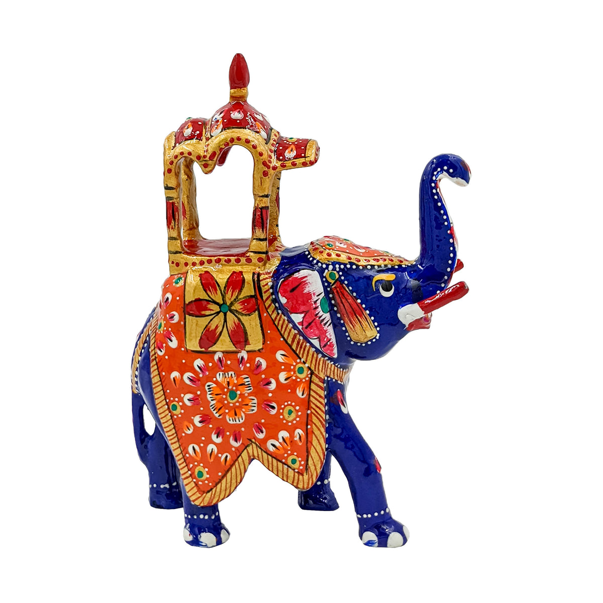 Hand Painted Artwork Elephant Statue