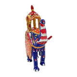 Hand Painted Artwork Elephant Statue