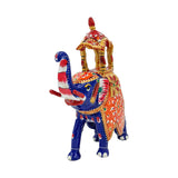 Hand Painted Artwork Elephant Statue