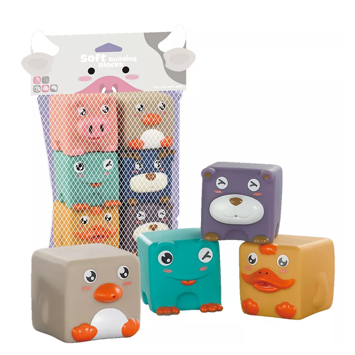 Animal Stoking Block learning Toy