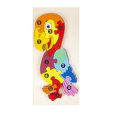 Multicolor Jigsaw Wood Puzzles