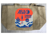 Wholesale APOLLO CANNABIS PACK BURLAP TOTE BAG ( sold by the piece )