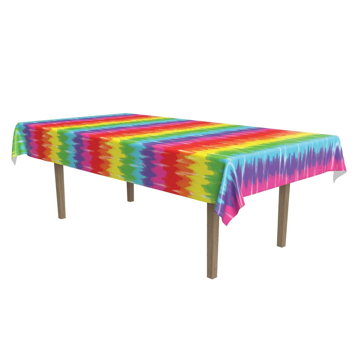 Tie-Dyed Tablecover In Bulk