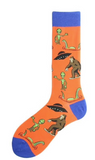 Buy MYTHICAL CREATURE ORANGEUnisex Crew SocksBulk Price