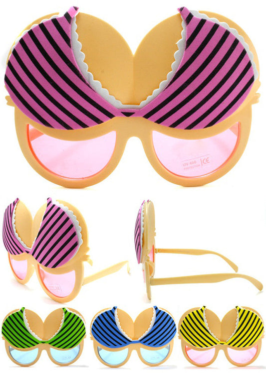 Buy BIKINI TOP PARTY GLASSES- *- CLOSEOUT NOW $ 0.75Bulk Price