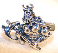 VIKING SICKLE BIKER RING (Sold