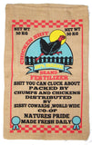 Buy CHICKEN SHIT CRAP BURLAP BAG Bulk Price