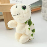 Sea Turtle with Big Eyes Soft Plush Stuffed Keychains - Assorted Colors