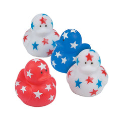 Patriotic Mini Rubber Ducks Kids Toy In Bulk