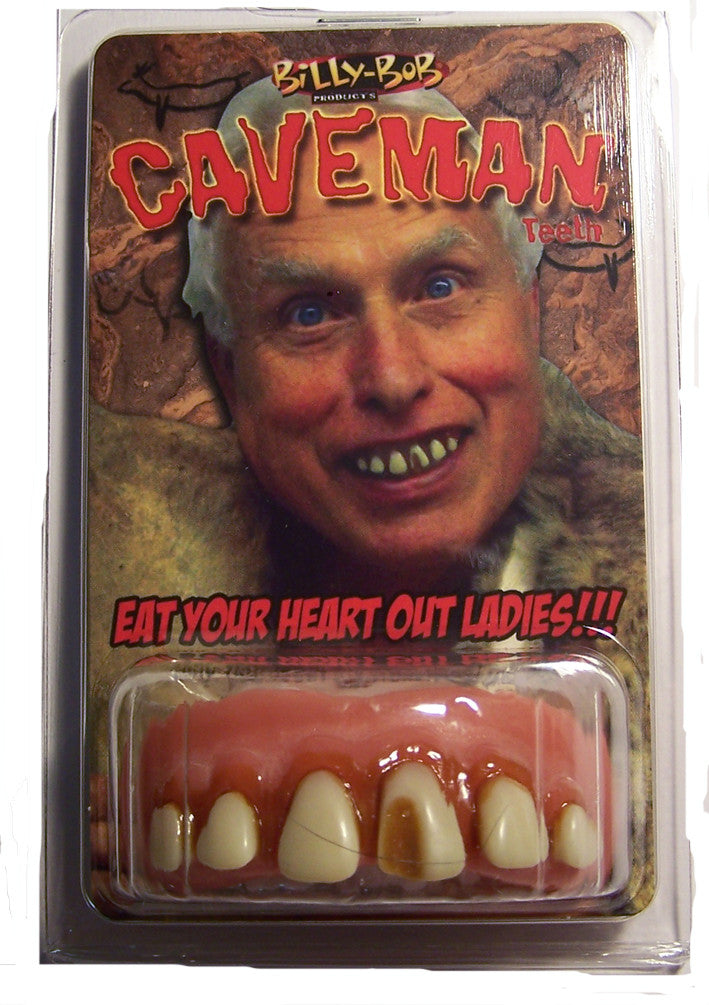 Buy CAVEMAN WITH CAVITY BILLY BOB TEETH Bulk Price