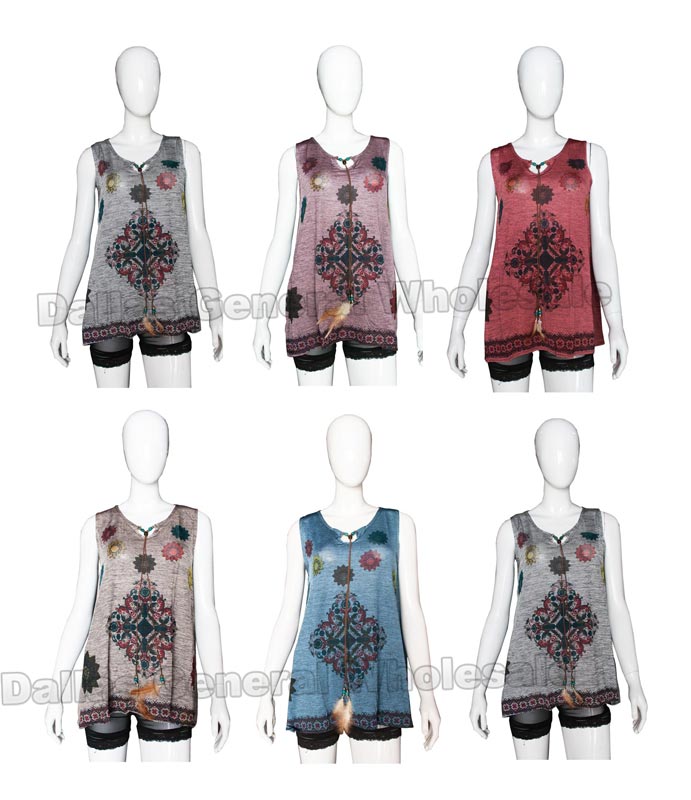 Girls Western Sleeveless Tops Wholesale