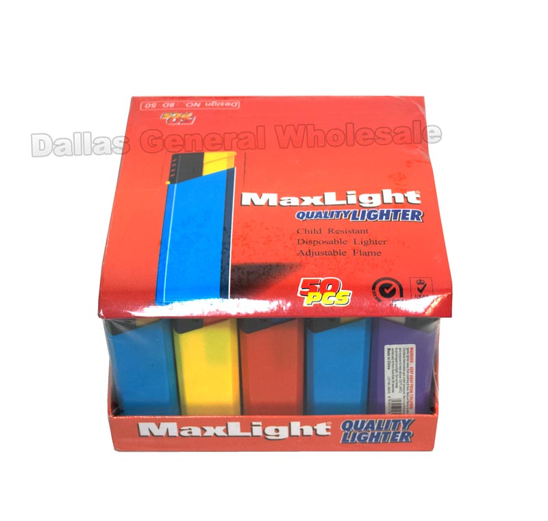 Bulk Buy 50 PC Flameless Lighters Wholesale