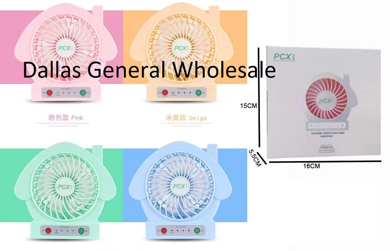 Bulk Buy Cute Electronic Rechargeable Mini Fans Wholesale