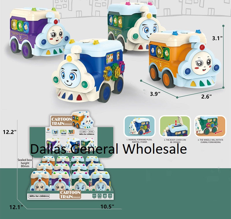 Bulk Buy Cute Toy Inertial Friction Trains Wholesale