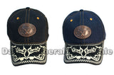 Double Revolver Denim Casual Caps