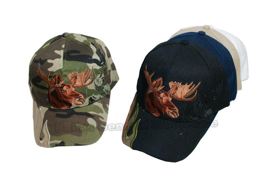 Bulk Buy Casual Moose Caps Wholesale