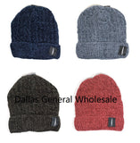 Bulk Buy Men Trendy Fleece Thermal Beanie Caps Wholesale