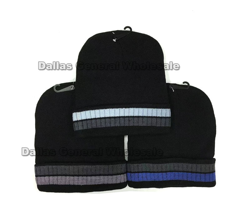 Bulk Buy Men Casual Thermal Beanie Caps Wholesale