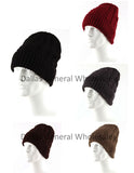 Men Casual Fur Lining Toboggan Beanies Wholesale