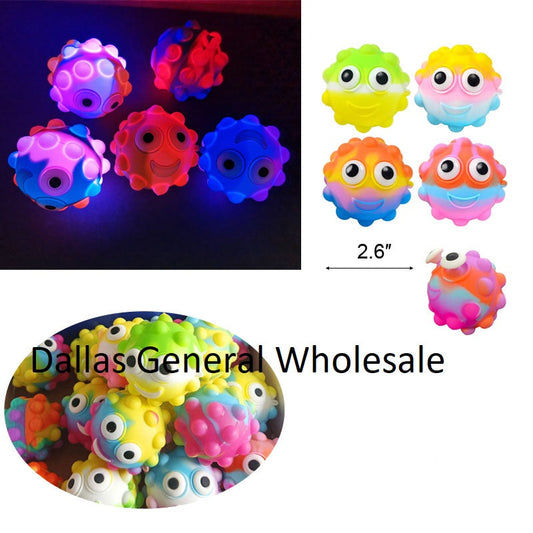 Bulk Buy Fidget Light Up Pop Balls Wholesale