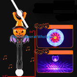 Bulk Buy Glow In Dark Lite Up Pumpkin Windmill Wands Wholesale