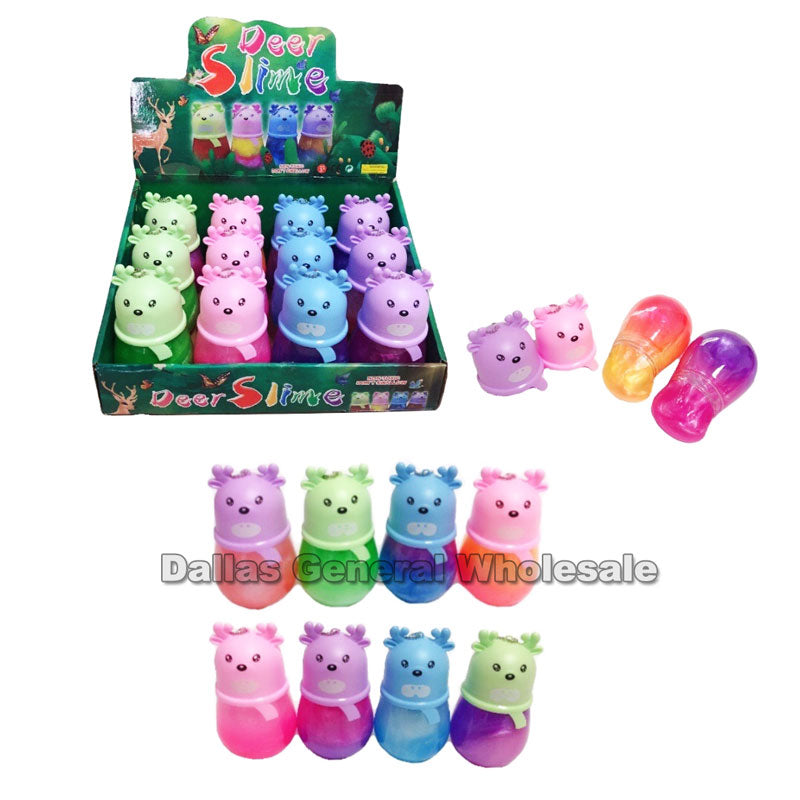 Bulk Buy Novelty Deer Galaxy Slimes Wholesale