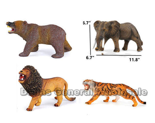 Bulk Buy Giant PVC Forest Animals Toy Wholesale