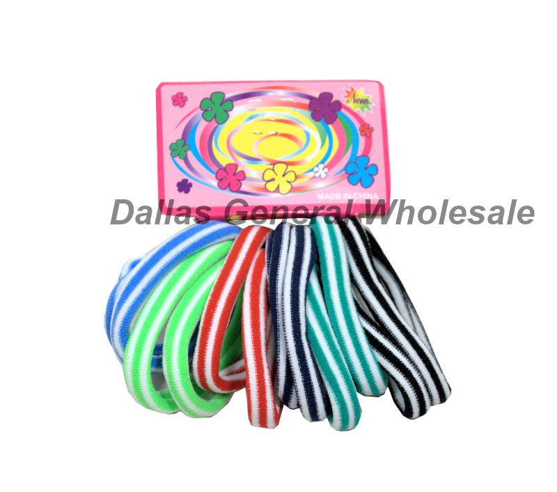 Bulk Buy 12PC Thick Hair Scrunchies Wholesale