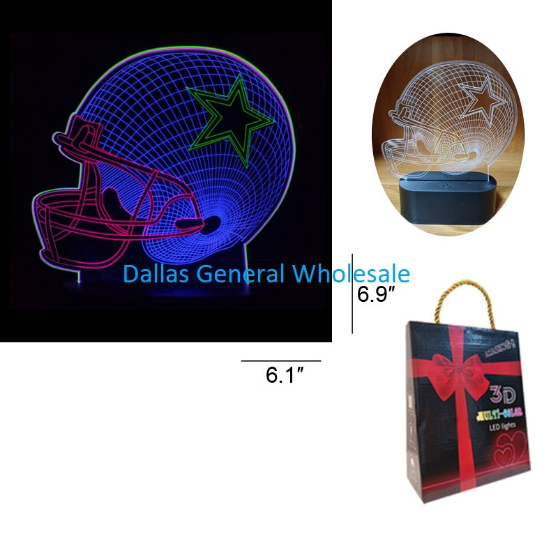 Bulk Buy 3D Optical Helmet LED Lamps Wholesale