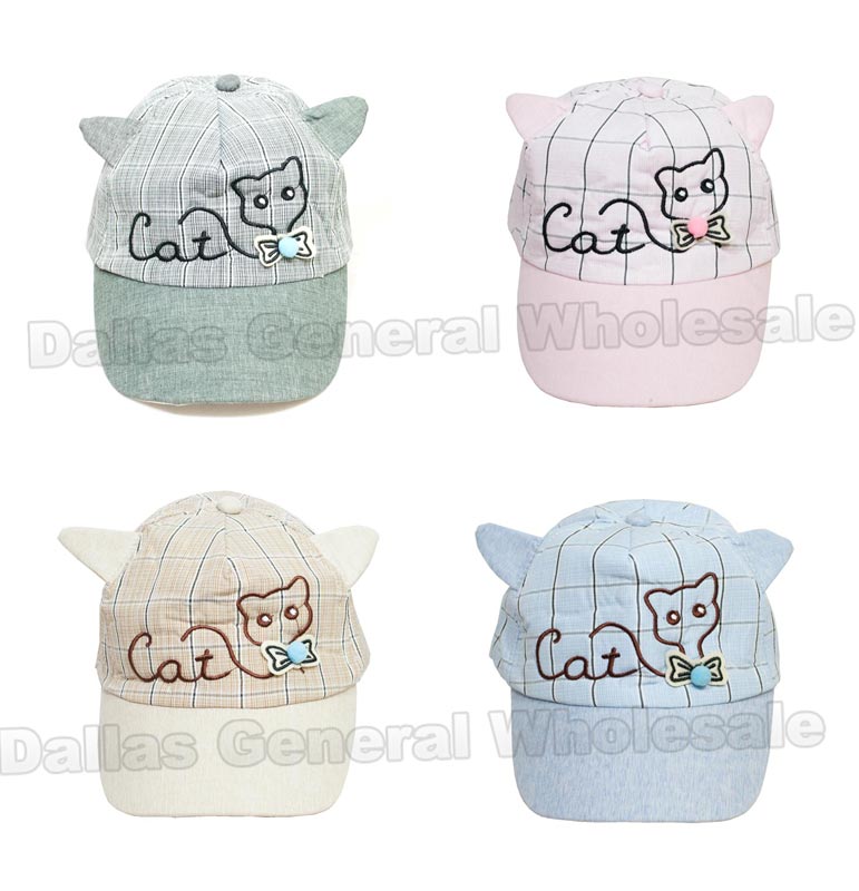 Bulk Buy Baby Cat Ears Caps Wholesale