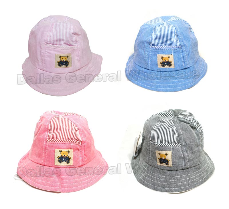 Baby Bear Fishing Hats Wholesale MOQ 12