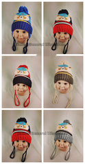 Toboggan Beanie Hats For Kids Bulk - Assorted