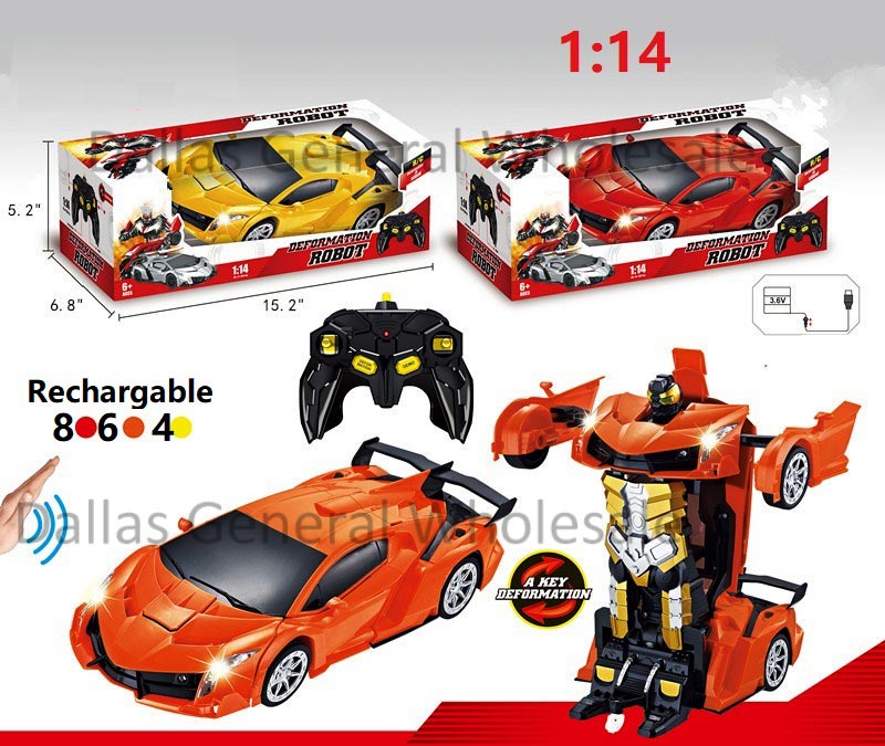 1: 14 TOY RC Transform Robot Cars Wholesale