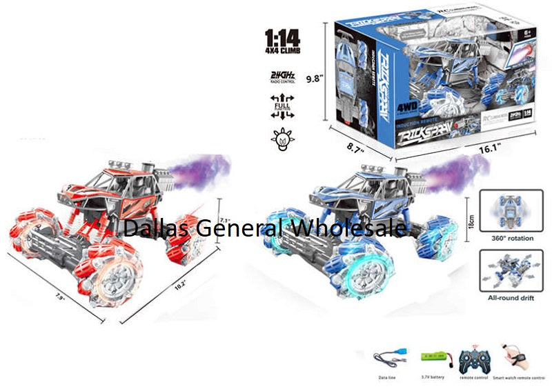 Bulk Buy Hand Control R/C Toy Smoke Drift Trucks Wholesale