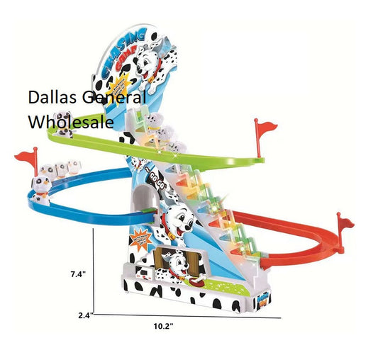 Bulk Buy Toy Dalmatian Dog Roller Coaster Tracks Wholesale