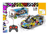 Bulk Buy 1:18 RC Graffiti Race Cars Wholesale