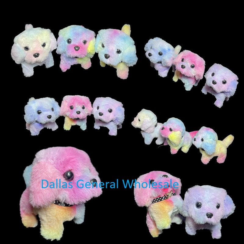 Rainbow Toy Walking Barking Puppy Dogs Wholesale