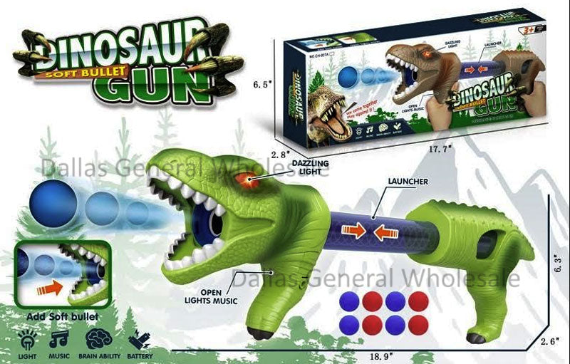 Bulk Buy Toy Dinosaur Dart Guns Set Wholesale