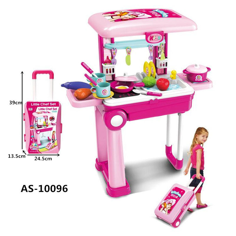 Bulk Buy Assorted Kitchen Luggage Play Set Wholesale