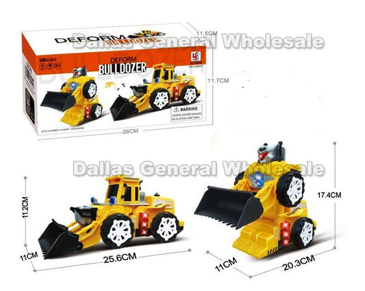 Electronic Toy Robot Bull Dozers Wholesale MOQ 12