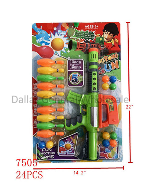 Bulk Buy 23 PC Toy Dart Guns Set Wholesale