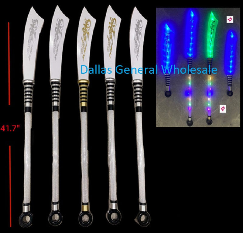 Light Up Toy 41" Double Swords Wholesale