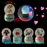 Bulk Buy Light Up Musical Valentines Snow Globes Wholesale