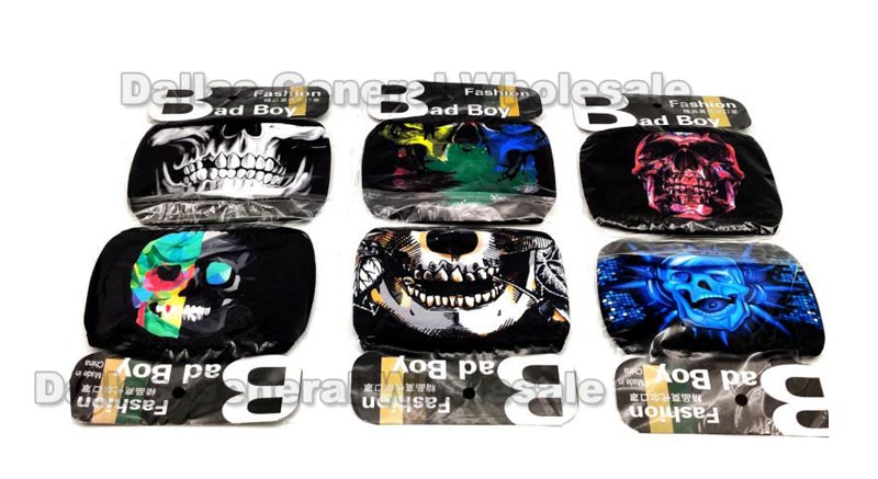 Anti-Pollen Skull Face Shield Masks Wholesale MOQ 3