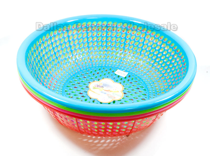 Bulk Buy 14" Mesh Rinse Baskets Wholesale