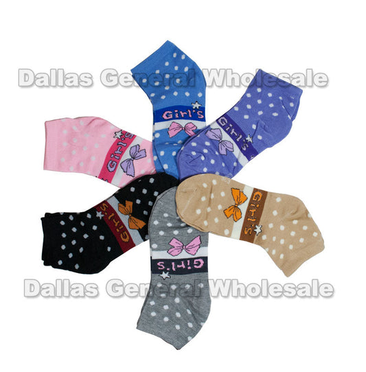 Bulk Buy Girls Cute Bow Ankle Socks Wholesale